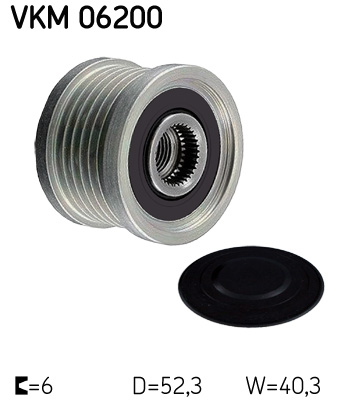 Voľnobeżka alternátora SKF